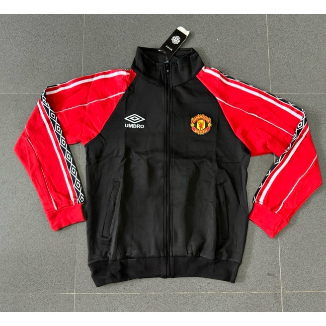 KF7 JKT BOLA MU RETRO TREBLE 1999 GRADE ORI