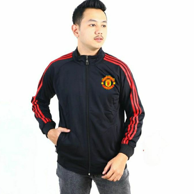 Murah Jaket Bola tracktop Manchester UnitedJaket Olahraga Bola