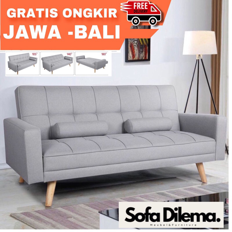 SofaBed Minimalis Ruang Tamu Sofa Retro Multifungsi
