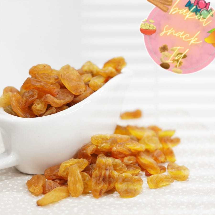

500GR KISMIS JUMBO KUNING/ MANISAN RAISIN JUMBO ANGGUR KISMIS PREMIUM