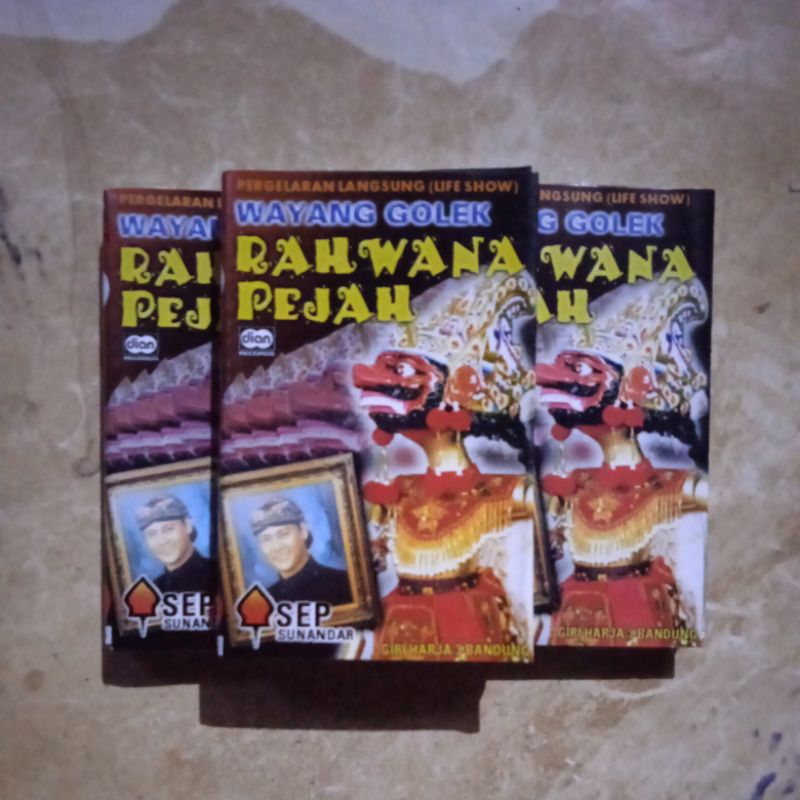 kaset pita wayang golek rahwana pejah