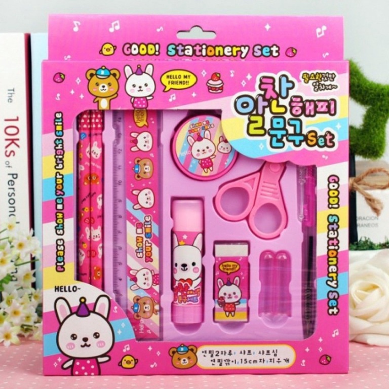 

Top Arrival set atk 8in1 Alat Tulis set 8in1 Alat Tulis Karakter Set Alat Tulis Anak Stationery Set Paket Alat Tulis