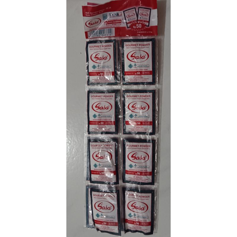 

SASA- MICIN MSG R50S 1/2 renceng isi 8 sachet