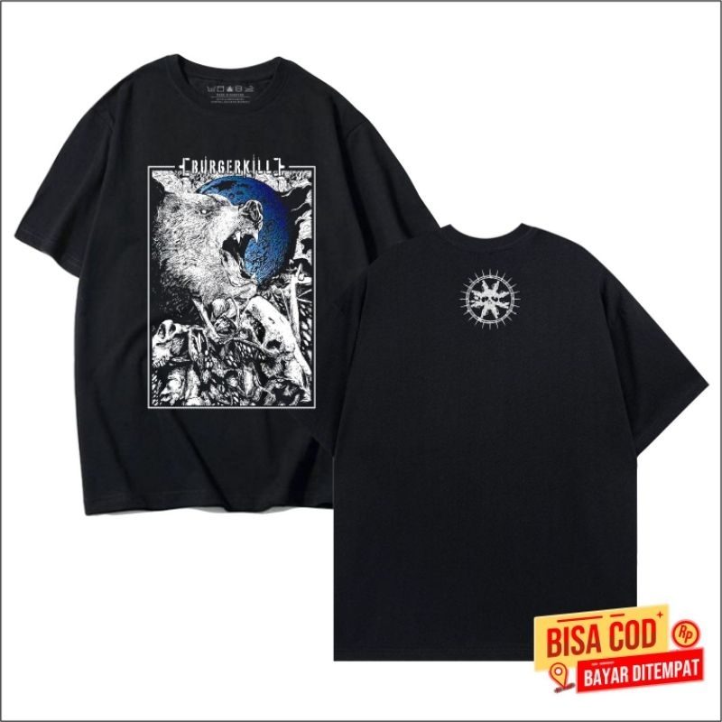 KAOS BAND BURGERKILL NEW-KAOS MUSIK LOKAL-KAOS PRIA WANITA