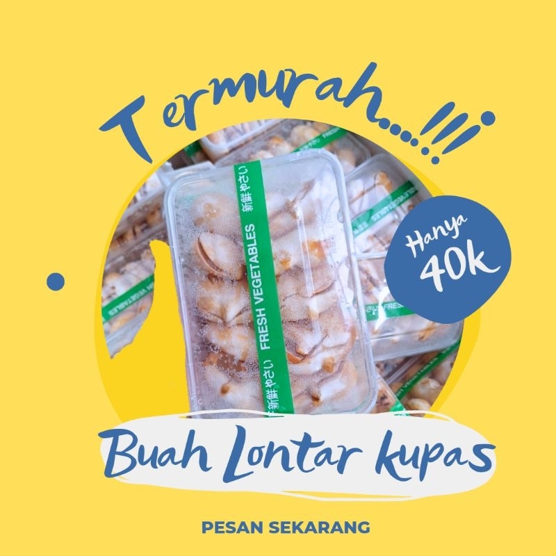 

buah lontar kupas 1pack