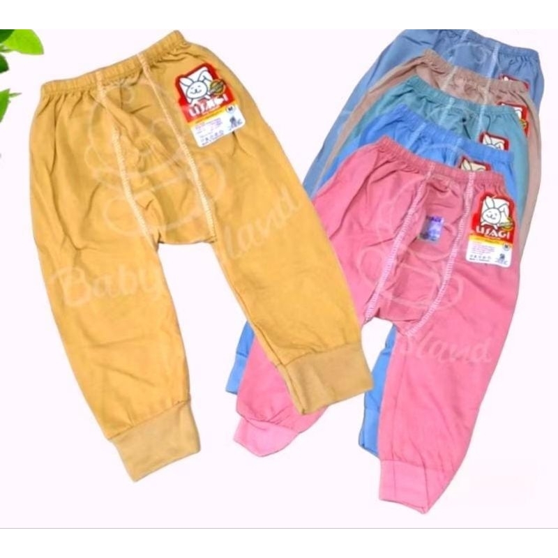 USAGI "6 PCS" CELANA PANJANG BAYI NEWBORN POLOS USAGI /celana panjang murah