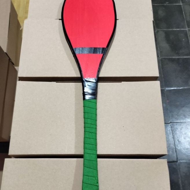 HJ6 Raket kayu raket toktak seri RE1