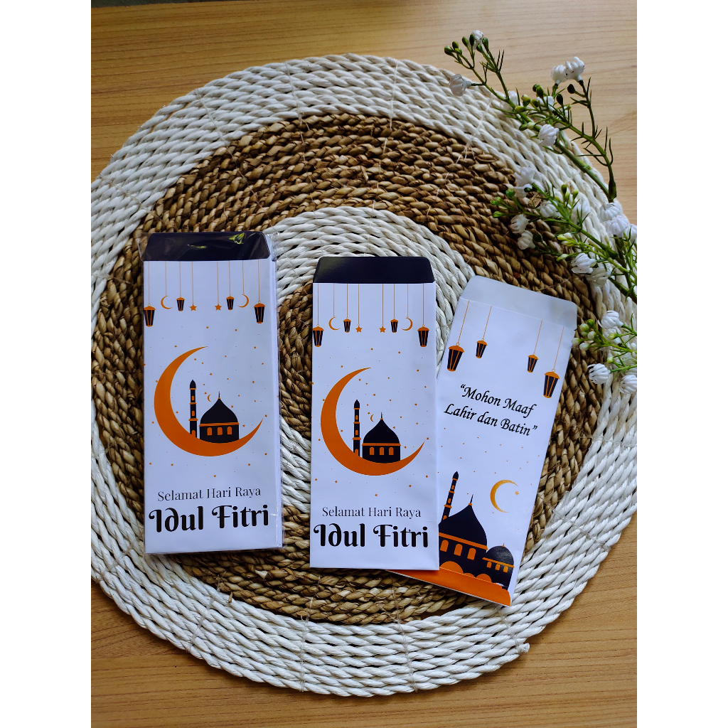 

Amplop Lebaran Panjang Shaby Bahan Tebal Premium Shabic Ada Tempat Nama l Bebas Pilih Motif Lucu - Isi 10 Pc