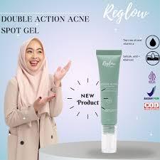 Reglow Double Action Acne Gel Spot Skincare Obat Jerawat