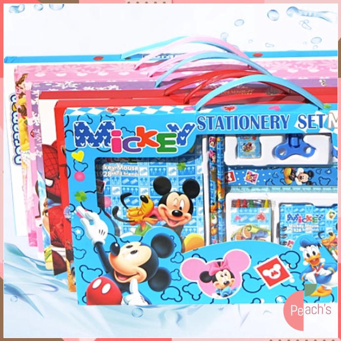 

Hot Limited PEACHs S5982 Set Alat Tulis 8 In 1 Set Alat Tulis Anak Motif Kartun Set Alat Tulis 8 In 1 Lucu Stationery Set 8 In 1 Lucu