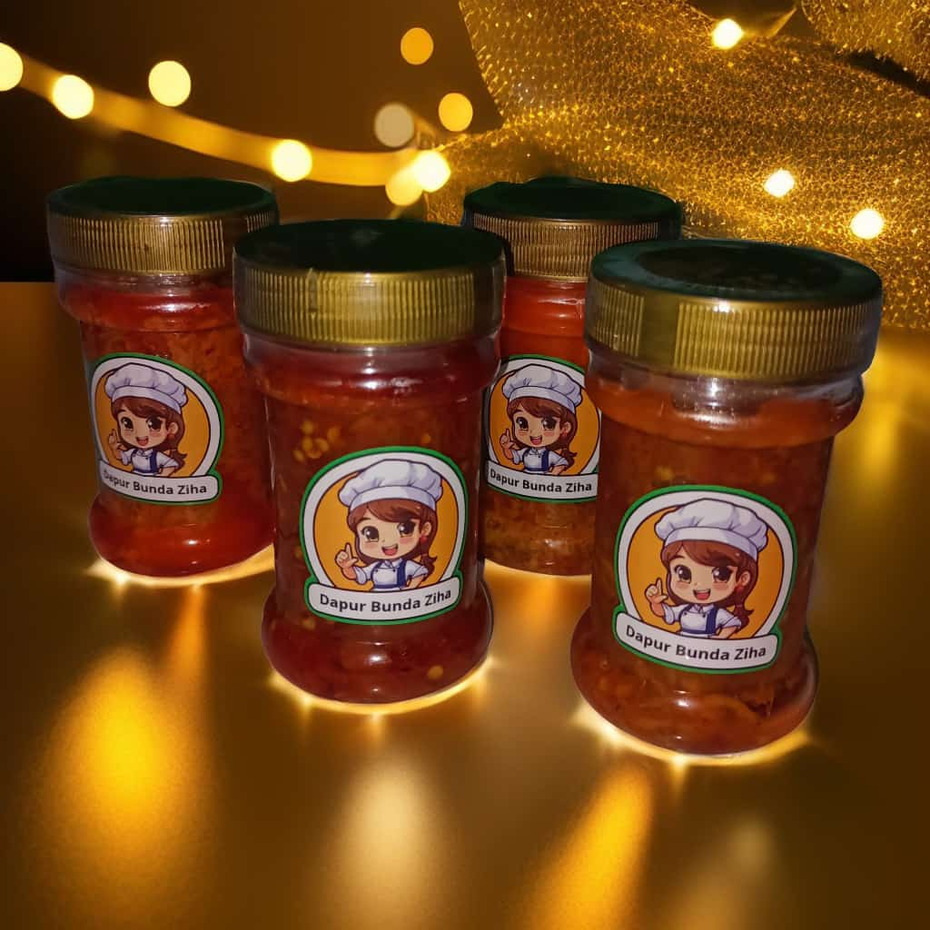 

[pre-order] sambal rasa original dari dapoer bunda Zazi rasa pedas mantapz