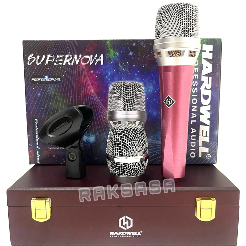 Mic Kabel Hardwell Supernova Original kabel mic hardwell supernova +Wooden Box