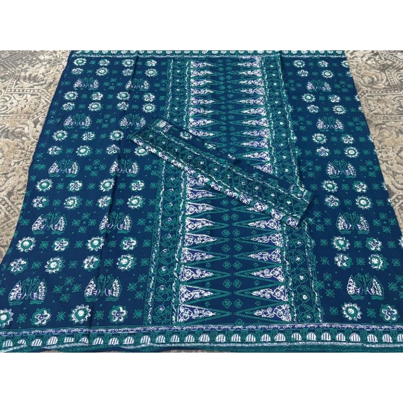 [Ar_Batik] Batik Jambi - Set kain + selendang katun halus 004