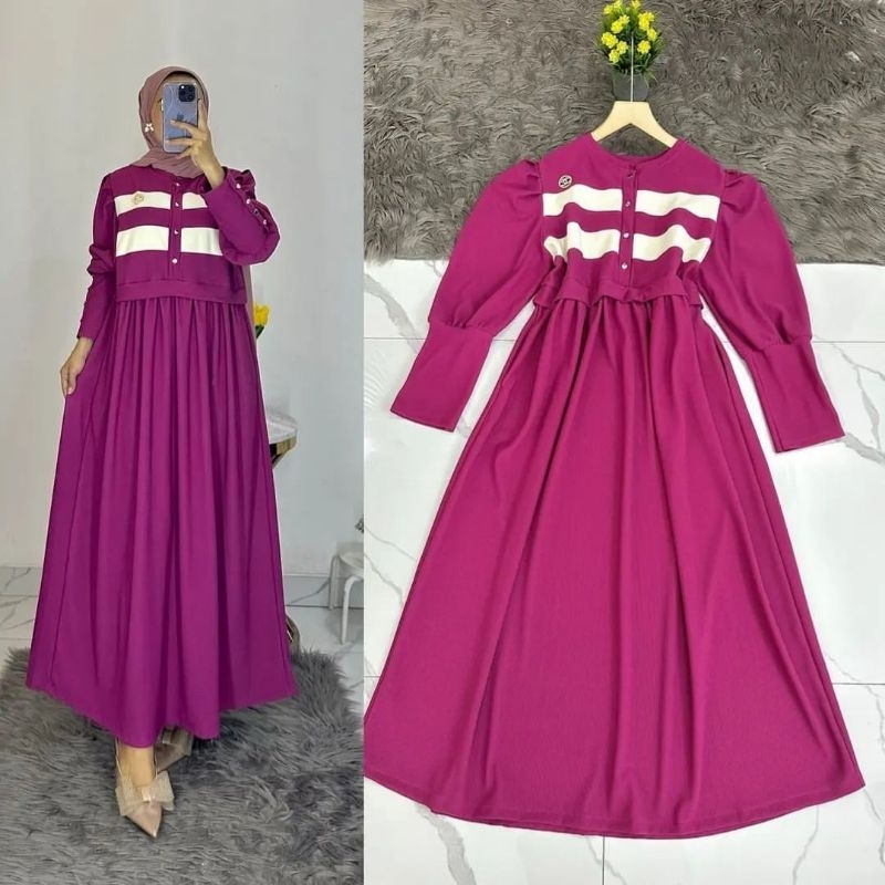 Gamis Syari Remaja Gamis  Terbaru Baju Muslim Gamis Dewasa Dress Pesta Kondangan Mewah Elegan