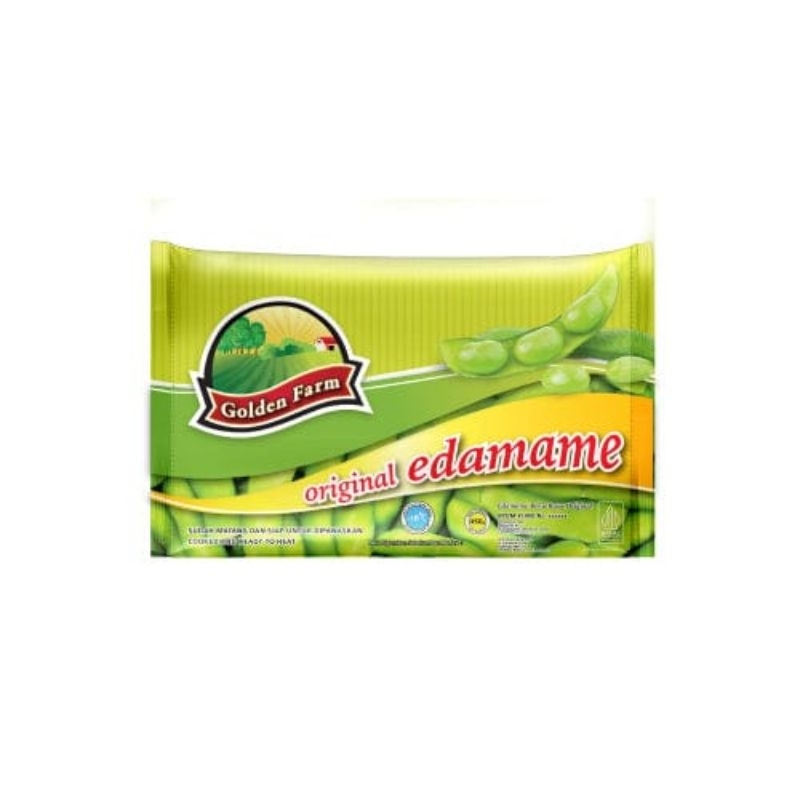 

golden farm edamame original Asli 450gr sumber protein garansi exp terbaru