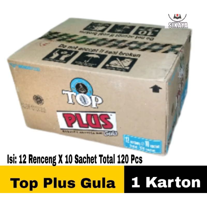 

promo termurah top kopi hitam 1 dus isi 120 sachet