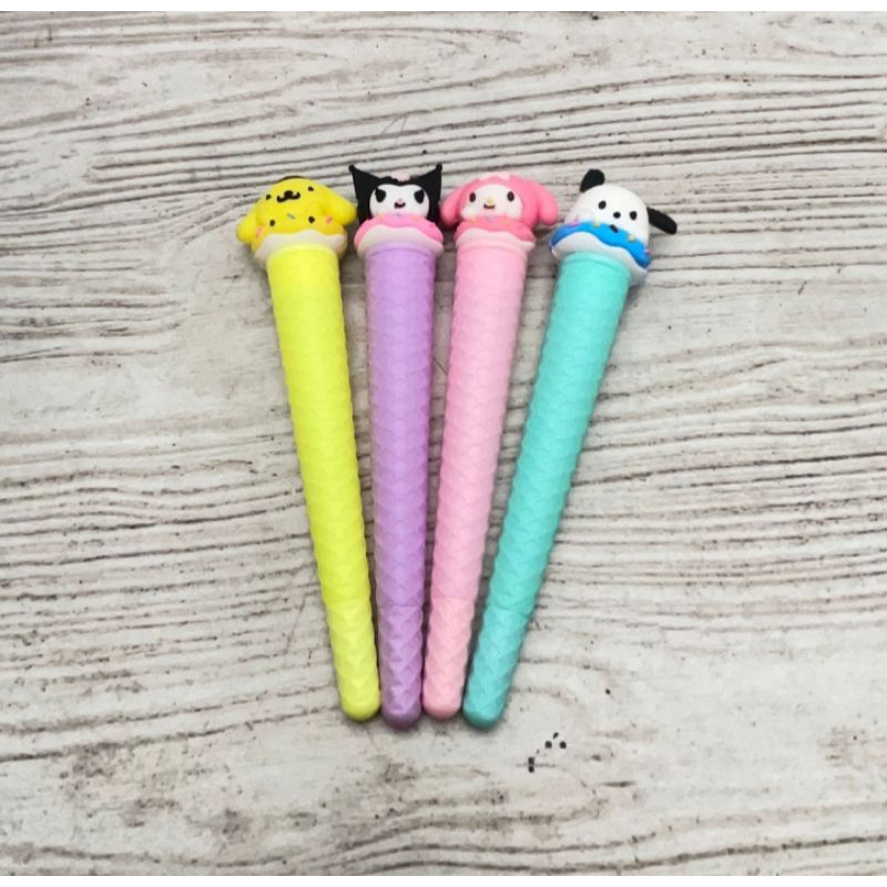 

Pulpen Gel Ice Cone Sanrio v2 Pen Gel Sanrio Kuromi Cinamorol Melody Alat Tulis Sekolah Kantor Termurah