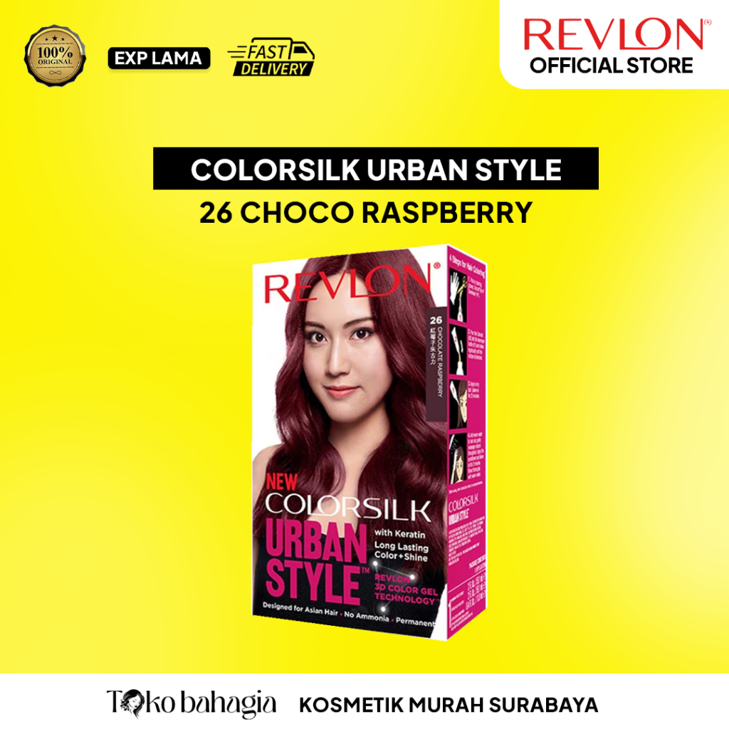 Revlon Colorsilk Urban Style Hair Color - Choco Raspberry