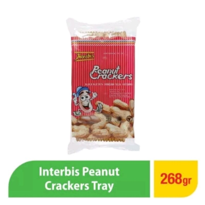 

biskuit interbis peanut crackers 268gr