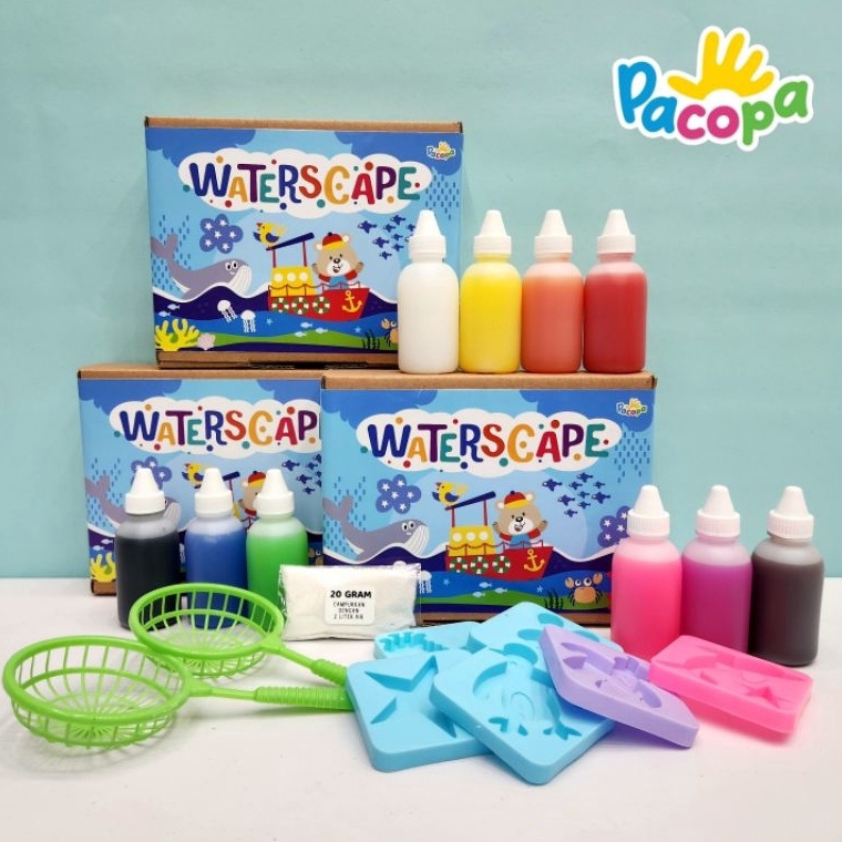 Hadir Terupdate PACOPA Mainan Edukasi Waterscape Mainan Jelly Ajaib DIY