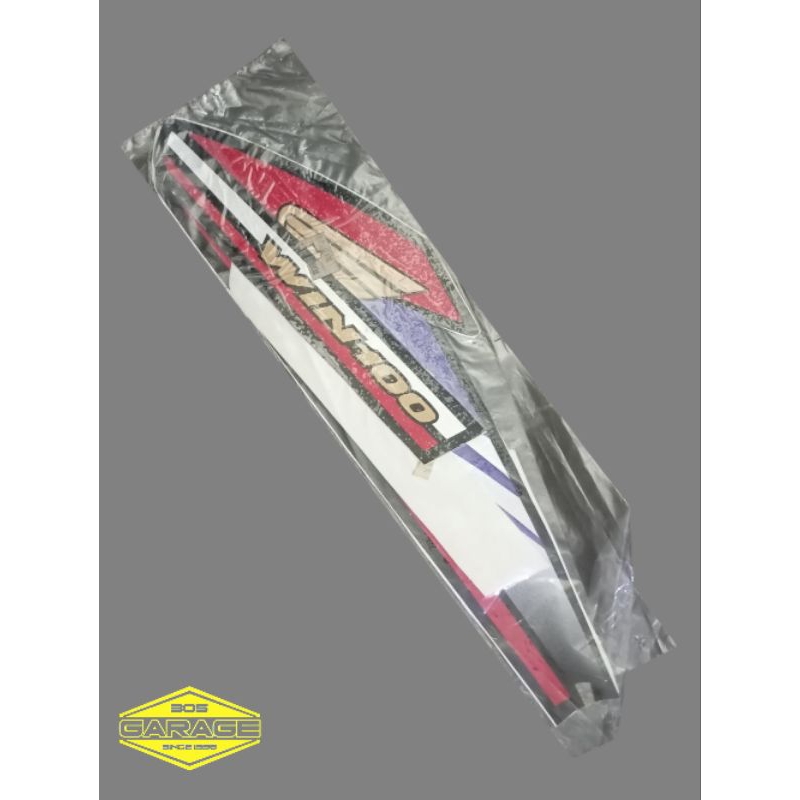 stiker striping polet body honda win gf6 old nos