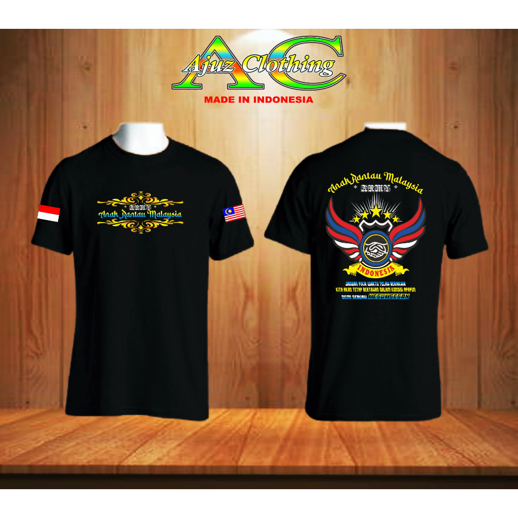 KAOS ANAK RANTAU MALAYSIA ARMY #KaosSablonPremium