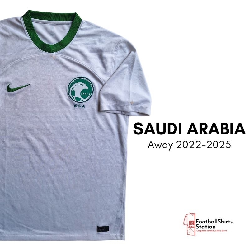 Jersey Arab Saudi Away 2022-2023 Sample Jersey Size M Original