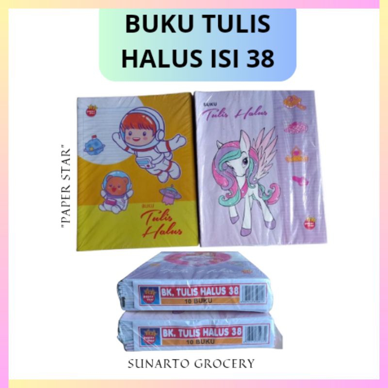 

Buku tulis halus(Buku latin 3 baris)