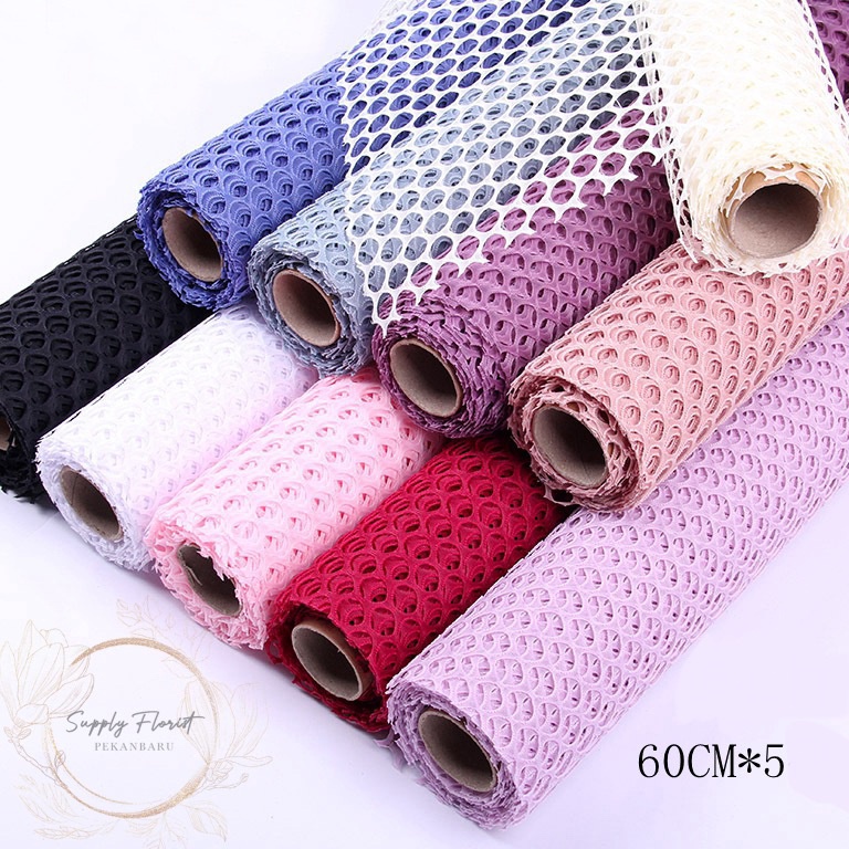 

Dijamin Senang SUPPLYFLORIST KOREAN NET ROLL KERTAS BUNGA KOREAN MESH JARING BULAT KOREAN CIRCLE