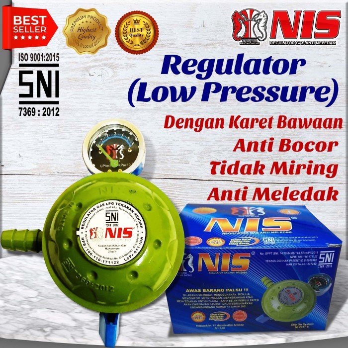 Regulator kompor gas Nis