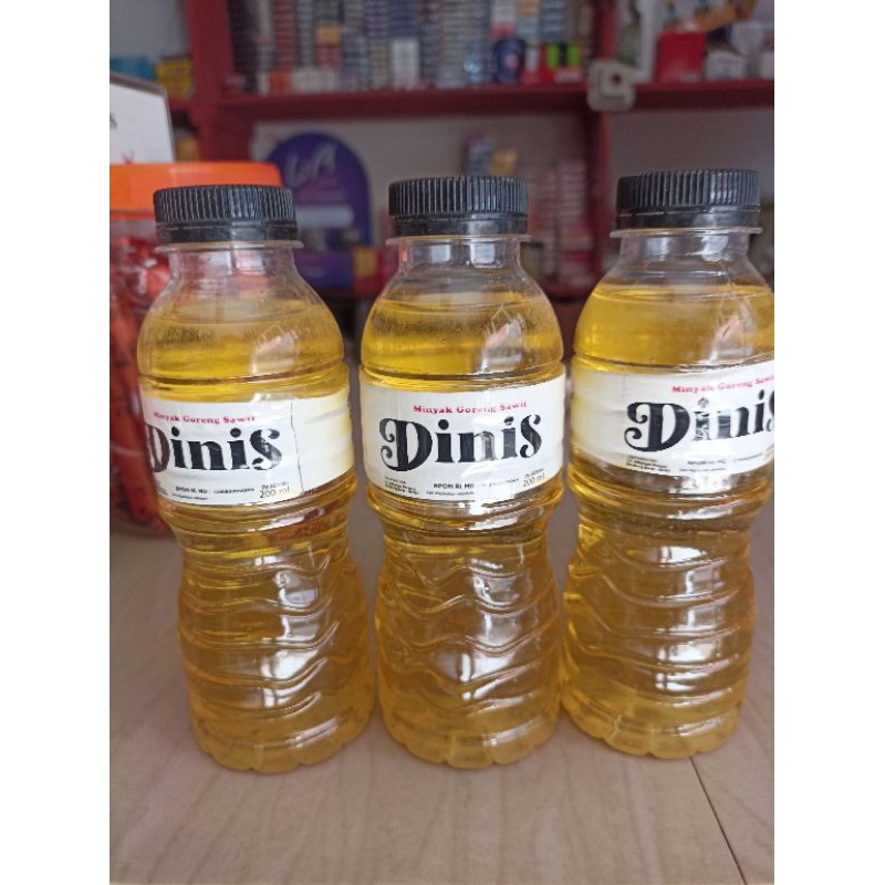 

minyak goreng dinis 200 ml