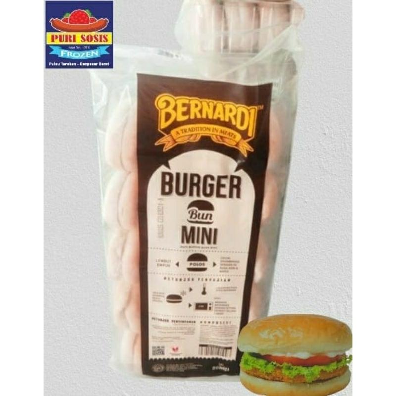 

BERNARDI burger roti polos 620 gram