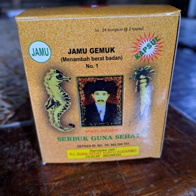 GS kapsul gemuk badan no 1 isi 24 sachet