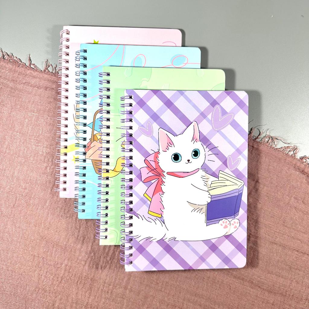 

(PCS) NOTEBOOK SPIRAL WB-95523 A5 / NOTEBOOK MOTIF CUTECA