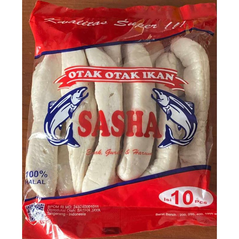 

otak otak ikan SASHA isi 10 (min. beli 2bks) hanya instan shopee