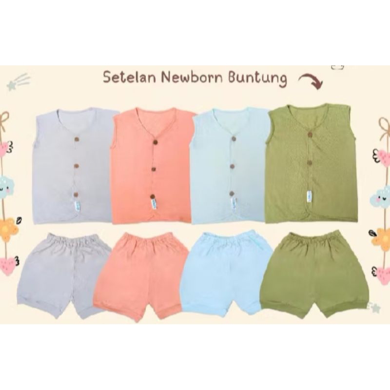 LINCO Setelan Baju Bayi/Newbron Linco Colors Size Allsize