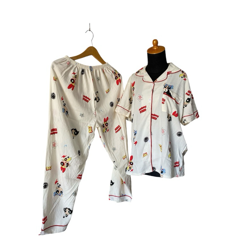 PIYAMA WANITA - Piyama BKK Piyama Bangkok Piyama Jumbo Baju tidur Jumbo Baju tidur panjang Baju Tidu