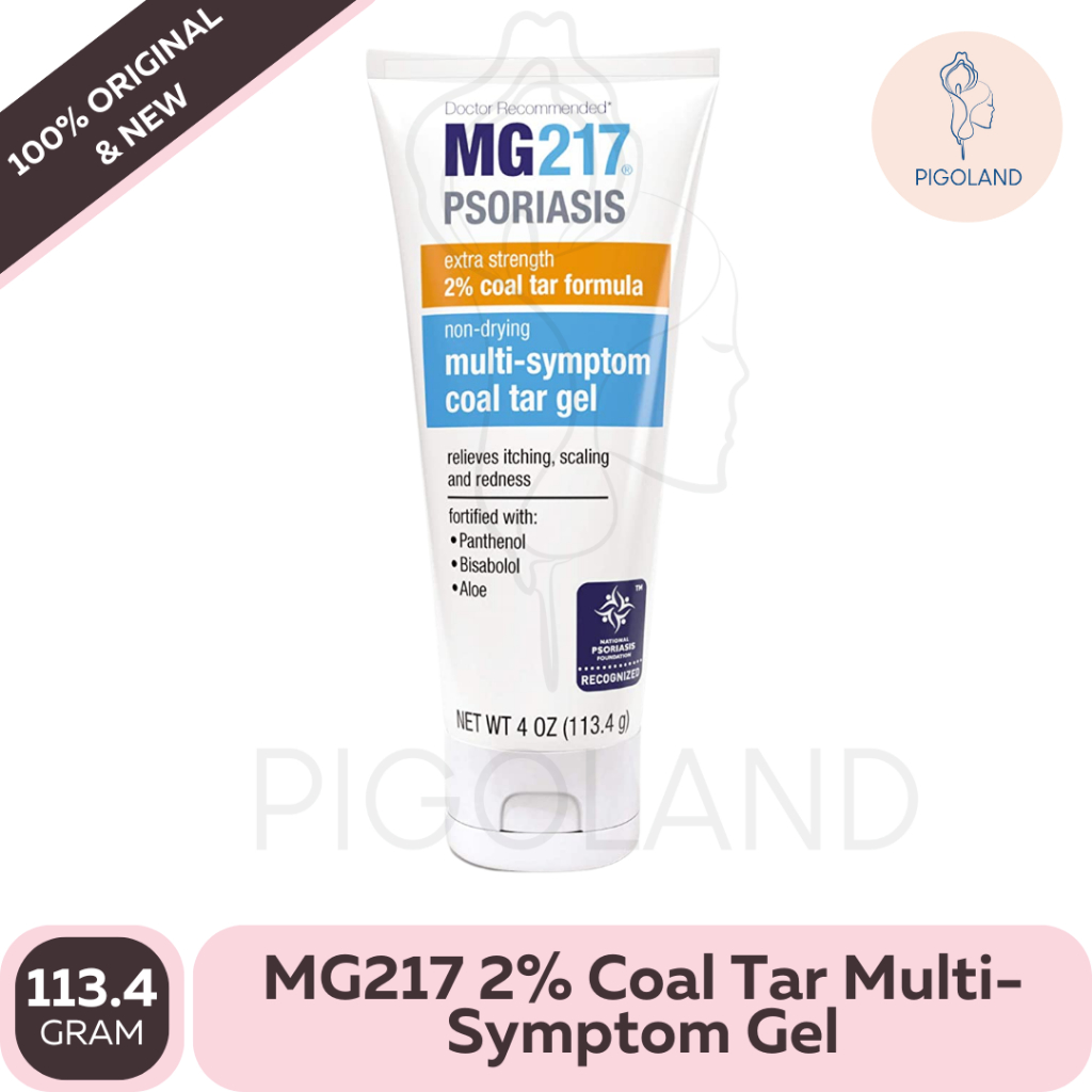 MG217 MG 217 2% Coal Tar Psoriasis Gel Non Drying Multi Symptom