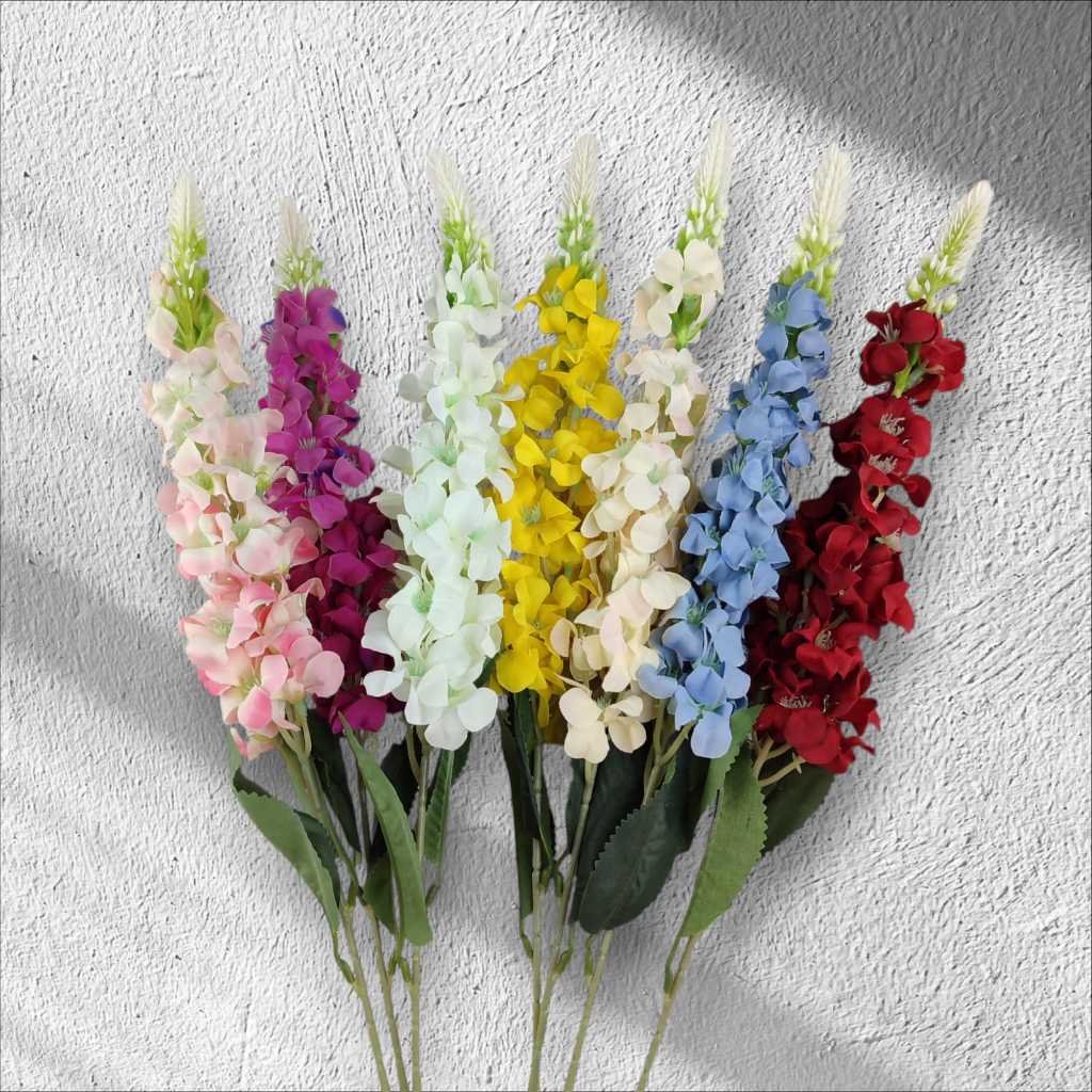 Bunga Sedap Malam Hias Plastik - Artificial Flower Hyacinth Delphinium