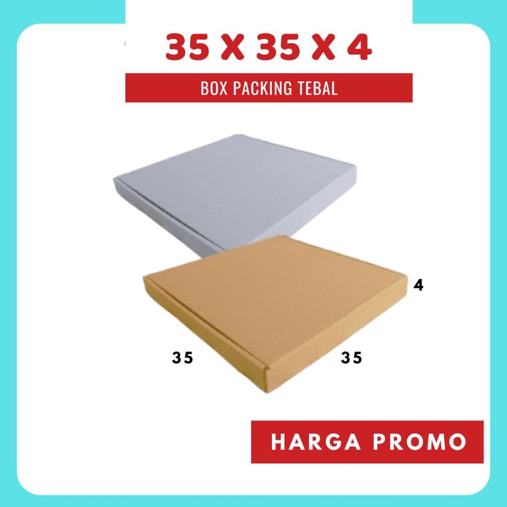 

Dus Packing 35x35x4 LS Kardus Pizza Hampers Kotak Kemasan Box Souvenir Karton Sparepart Minyak Wangi