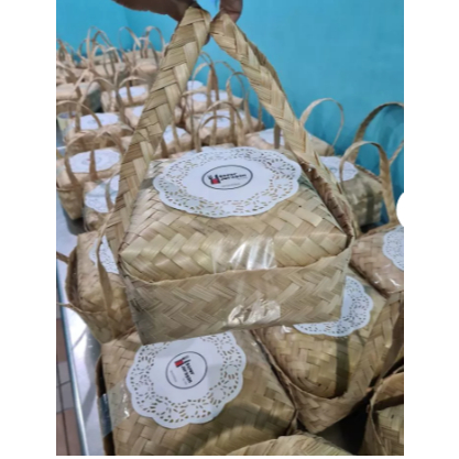 BESEK JINJING WARNA NATURAL BERBAGAI UKURAN ASLI BAMBU HOME MADE