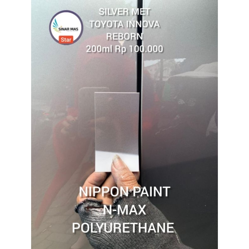 Cat Silver Met TOYOTA INNOVA REBORN  cat PU cat Nippon Paint cat polyurethane cat Custom Toyota Inno