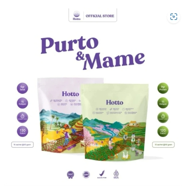 

Bundling Hotto Purto & Hotto Mame Multigrain