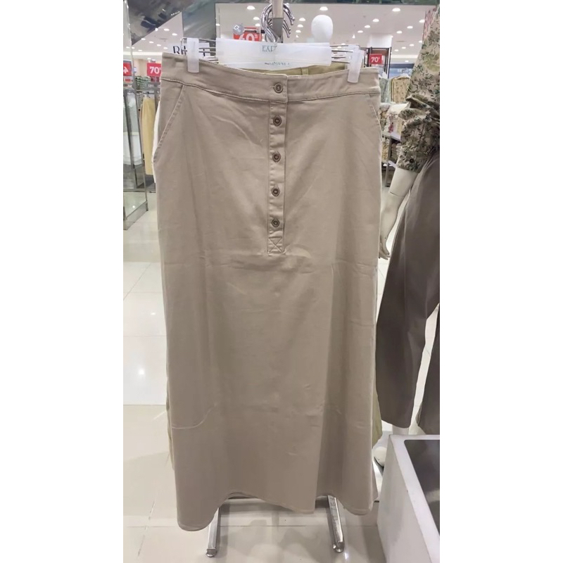 rok expand bahan soft denim streach