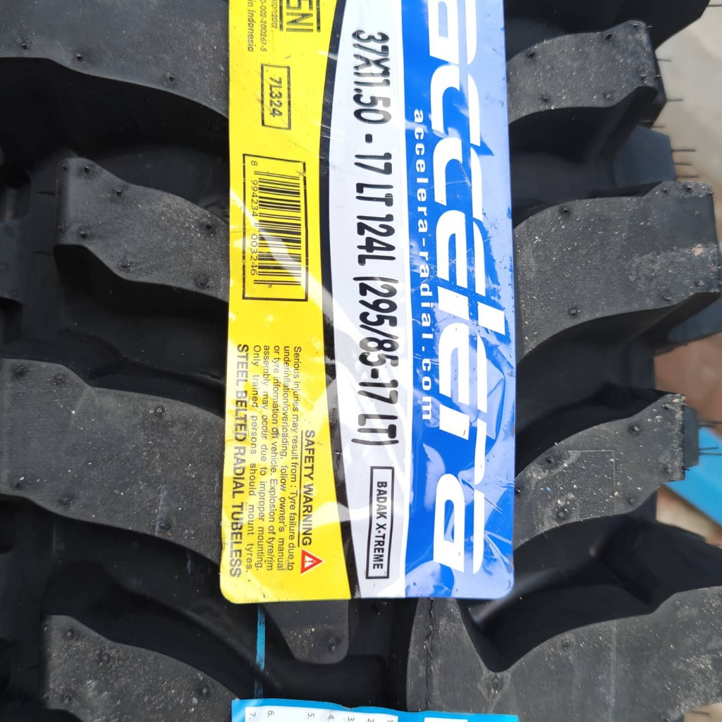 Accelera 37x11.5 R17 Badak Extreme - Ban Mobil Offroad