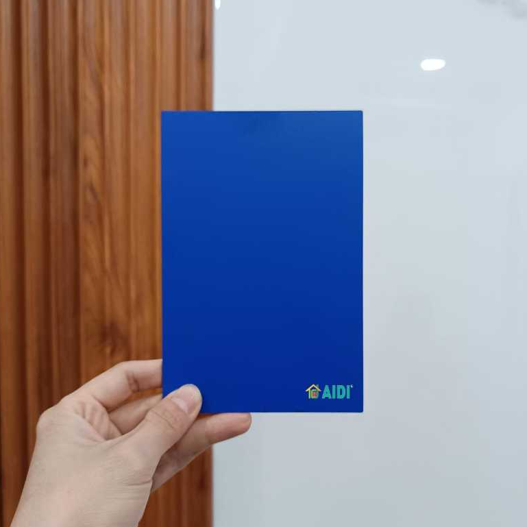 AH 1007S HPL BLUE HPL BIRU POLOS HPL SOLID HPL POLOS HPL AIDI 1007 S
