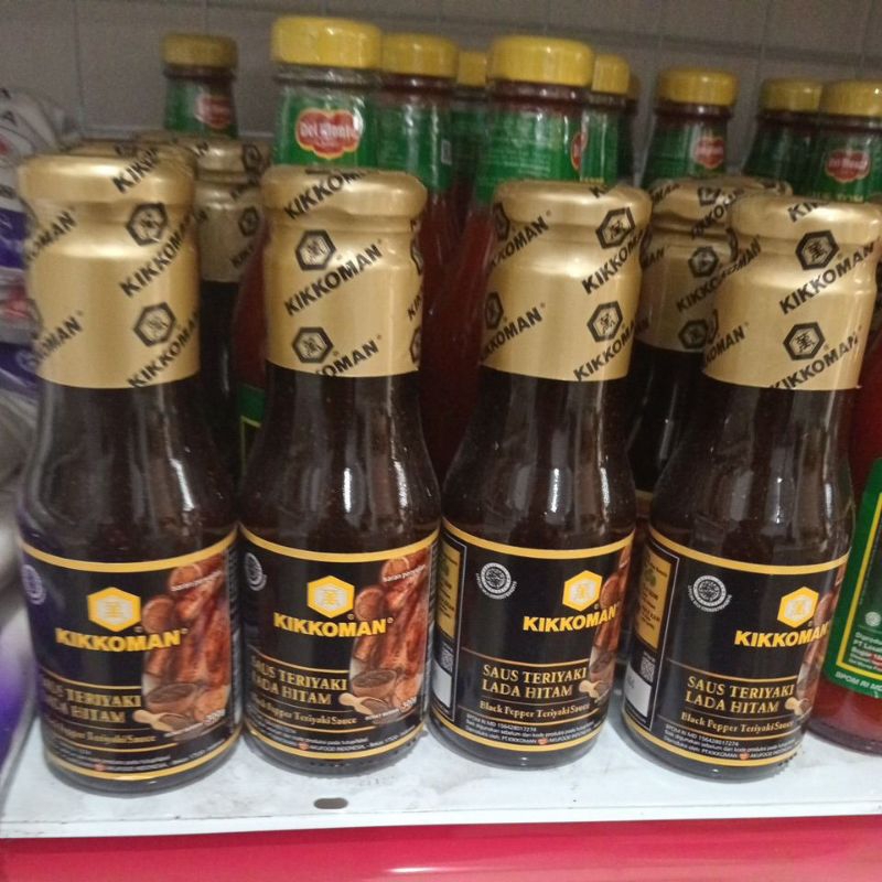

saos teriyaki lada hitam kikkoman