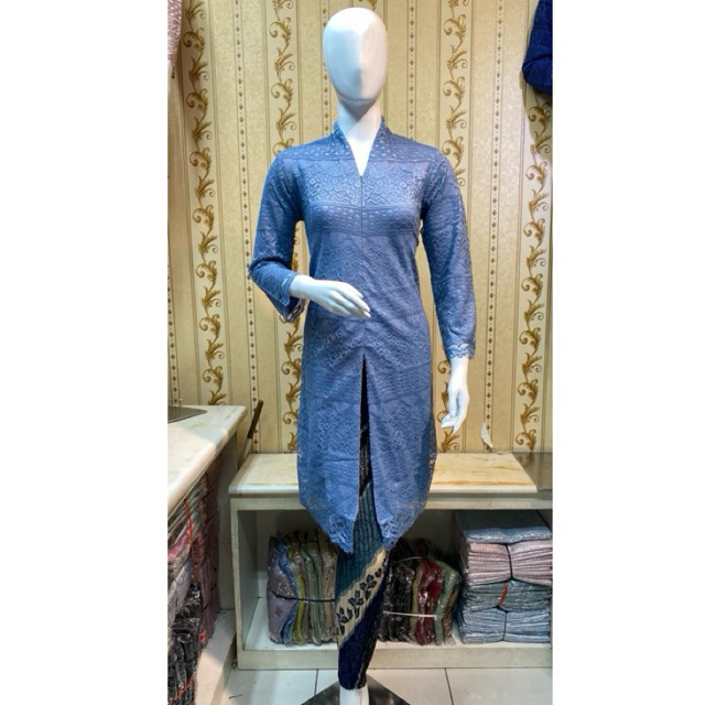 Kebaya tunik/Kebaya Brokat/Kebaya Modern/Kebaya Tile/Kebaya Favorit/Kebaya V Nex