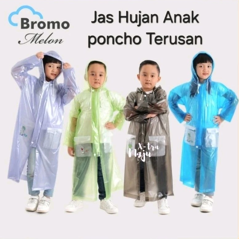 Jas Hujan Anak Jas Hujan Terusan Laki-Laki Perempuan Jas Hujan Sekolah