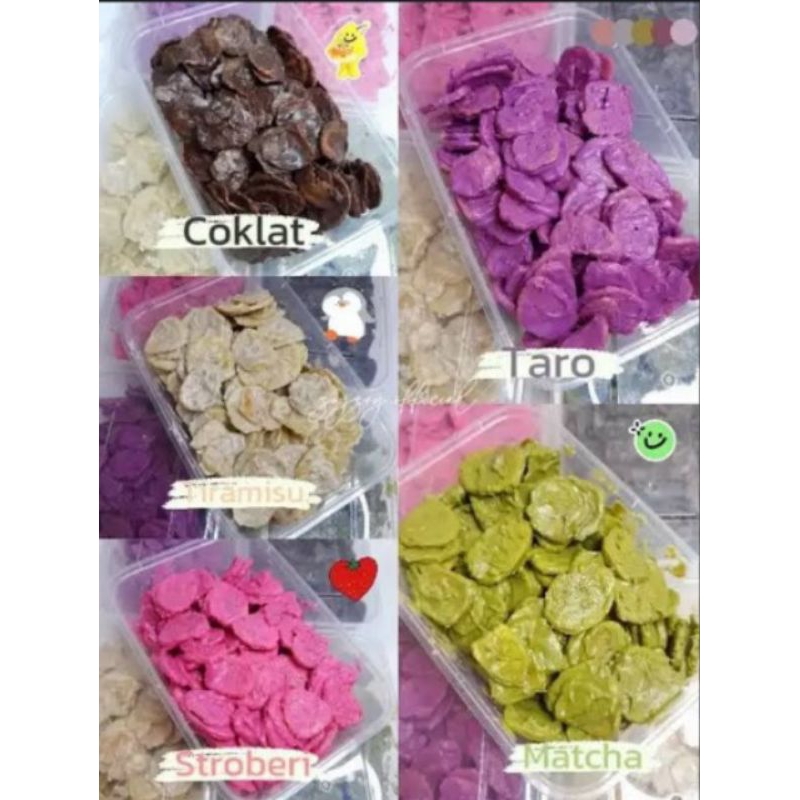 

Kripik Pisang Coklat Varian